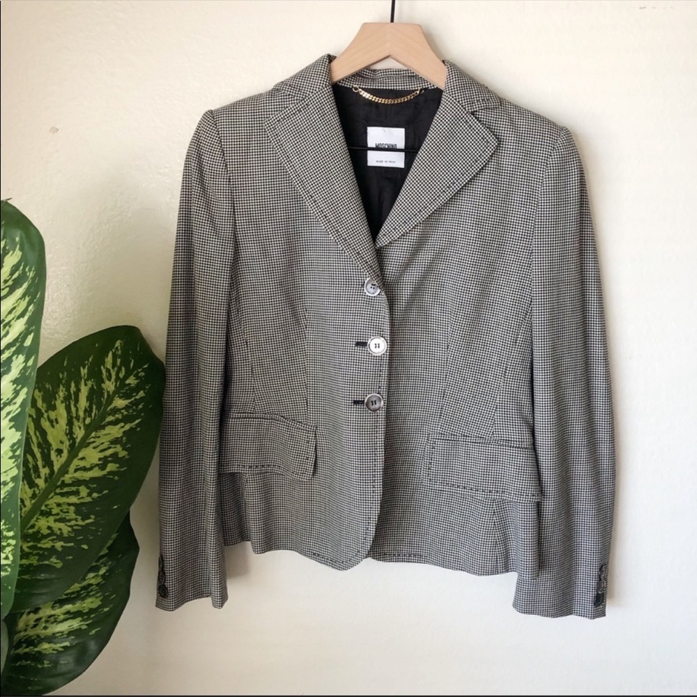 Moschino | Houndstooth Blazer